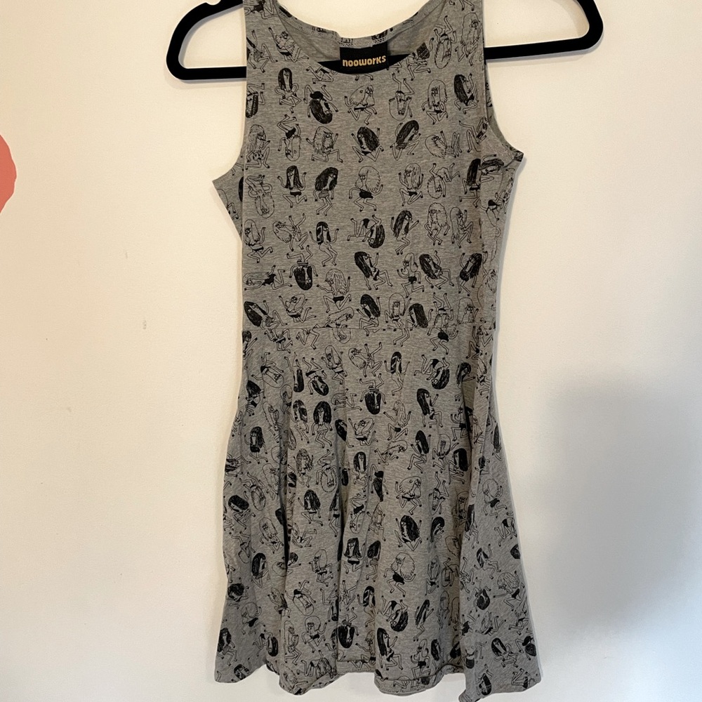 Nooworks stretchy nudie ladies fun knit dress
